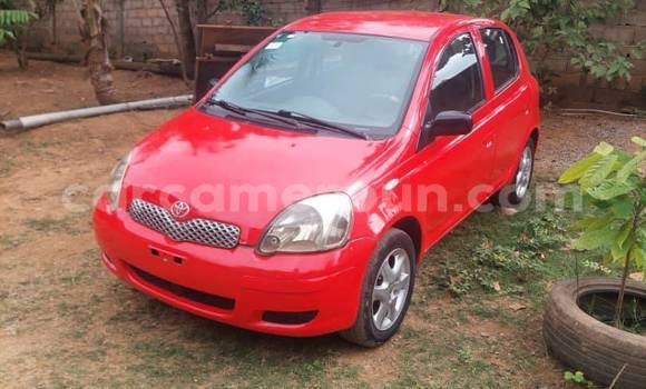 Buy Used Toyota Yaris Red Car in Yaounde in Central Cameroon