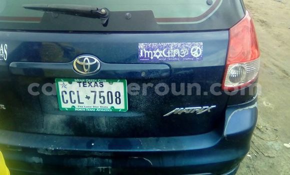 Acheter Occasion Voiture Toyota Matrix Bleu à Douala, Littoral Cameroon Acheter Occasion Voiture Toyota Matrix Bleu à Douala, Littoral Cameroon