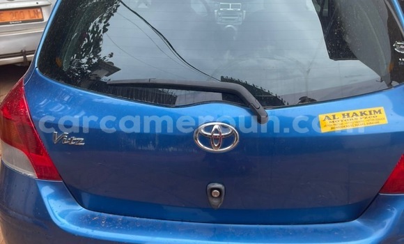 Sayi Sabo Toyota Vitz Blue Mota in Yaounde a Babban Kamaru Sayi Sabo Toyota Vitz Blue Mota in Yaounde a Babban Kamaru