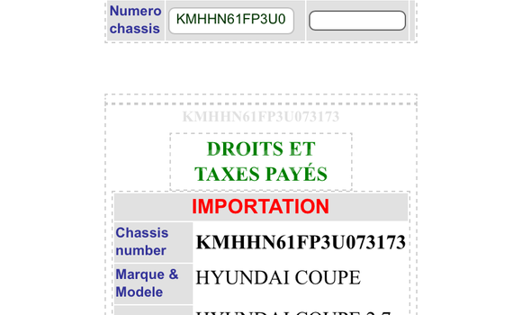 Sayi Sabo Hyundai Coupé Azurfa Mota in Yaounde a Babban Kamaru Sayi Sabo Hyundai Coupé Azurfa Mota in Yaounde a Babban Kamaru
