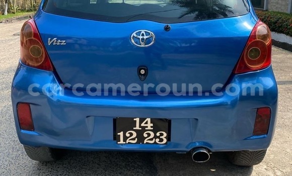 Buy Used Toyota Vitz Blue Car in Douala in Littoral Cameroon Buy Used Toyota Vitz Blue Car in Douala in Littoral Cameroon