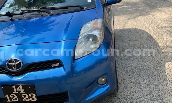 Buy Used Toyota Vitz Blue Car in Douala in Littoral Cameroon Buy Used Toyota Vitz Blue Car in Douala in Littoral Cameroon