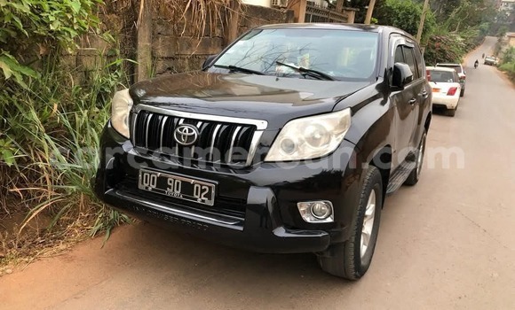 Buy Used Toyota Land Cruiser Prado Black Car in Yaounde in Central Cameroon