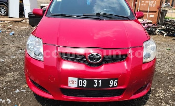 Buy Used Toyota Auris Red Car in Douala in Littoral Cameroon