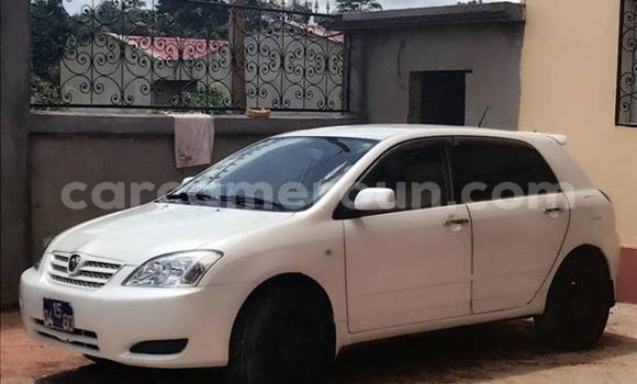 Sayi Na hannu Toyota Allex White Mota in Yaounde a Babban Kamaru Sayi Na hannu Toyota Allex White Mota in Yaounde a Babban Kamaru