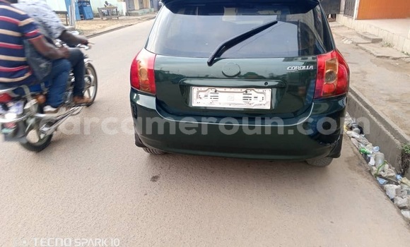 Sayi Na hannu Toyota Corolla Green Mota in Douala a Ƙasar Kamaru Sayi Na hannu Toyota Corolla Green Mota in Douala a Ƙasar Kamaru