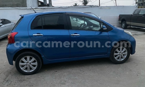 Buy Used Toyota Vitz Blue Car in Douala in Littoral Cameroon Buy Used Toyota Vitz Blue Car in Douala in Littoral Cameroon
