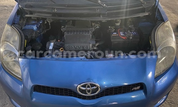 Buy Used Toyota Vitz Blue Car in Douala in Littoral Cameroon Buy Used Toyota Vitz Blue Car in Douala in Littoral Cameroon