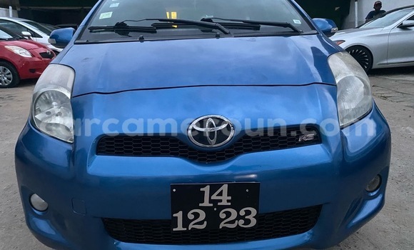 Buy Used Toyota Vitz Blue Car in Douala in Littoral Cameroon Buy Used Toyota Vitz Blue Car in Douala in Littoral Cameroon