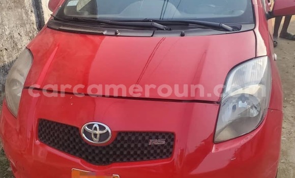Buy Used Toyota Yaris Red Car in Douala in Littoral Cameroon