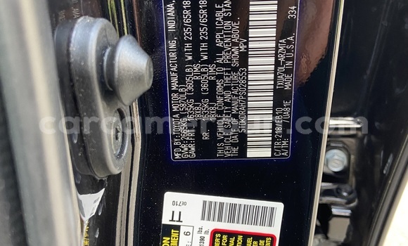 Buy Import Toyota Highlander Black Car in Douala in Littoral Cameroon Buy Import Toyota Highlander Black Car in Douala in Littoral Cameroon