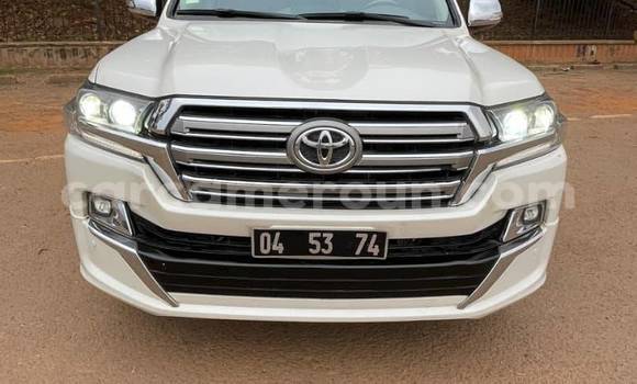 Acheter Occasion Voiture Toyota Land Cruiser Blanc à Yaoundé, Central Cameroon