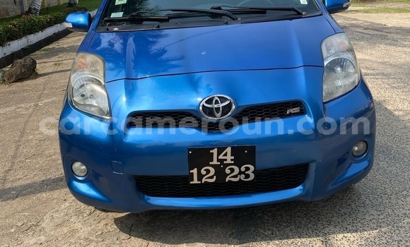 Buy Used Toyota Vitz Blue Car in Douala in Littoral Cameroon Buy Used Toyota Vitz Blue Car in Douala in Littoral Cameroon
