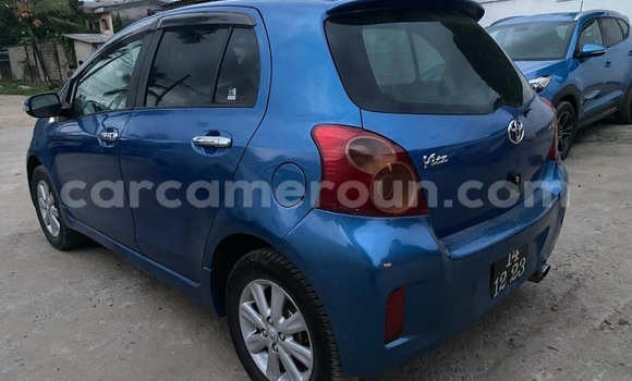 Buy Used Toyota Vitz Blue Car in Douala in Littoral Cameroon Buy Used Toyota Vitz Blue Car in Douala in Littoral Cameroon