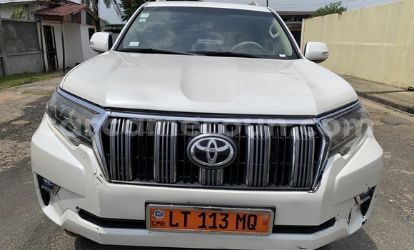 Sayi Na hannu Toyota Land Cruiser Prado White Mota in Douala a Ƙasar Kamaru
