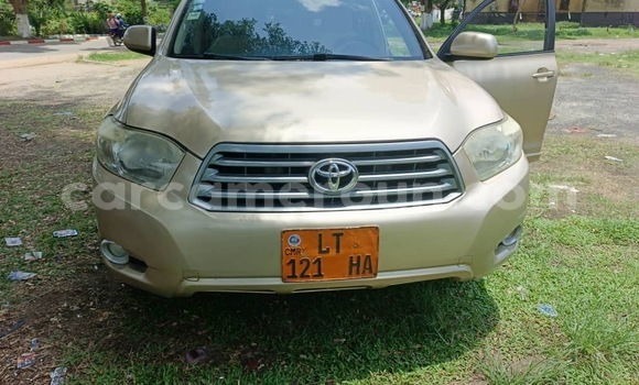 Acheter Occasion Voiture Toyota Highlander Beige à Douala, Littoral Cameroon