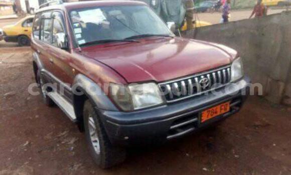 Sayi Imported Toyota Land Cruiser Prado Red Mota in Yaounde a Babban Kamaru Sayi Imported Toyota Land Cruiser Prado Red Mota in Yaounde a Babban Kamaru