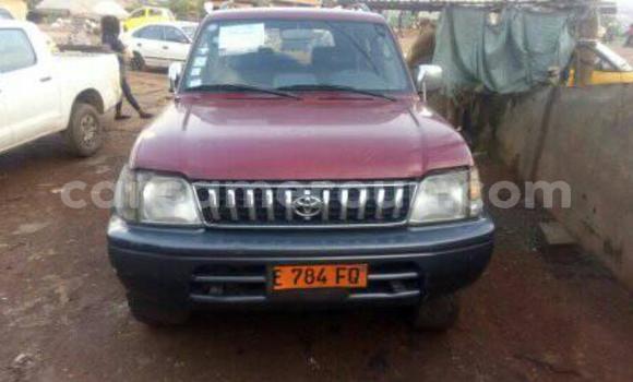 Sayi Imported Toyota Land Cruiser Prado Red Mota in Yaounde a Babban Kamaru Sayi Imported Toyota Land Cruiser Prado Red Mota in Yaounde a Babban Kamaru