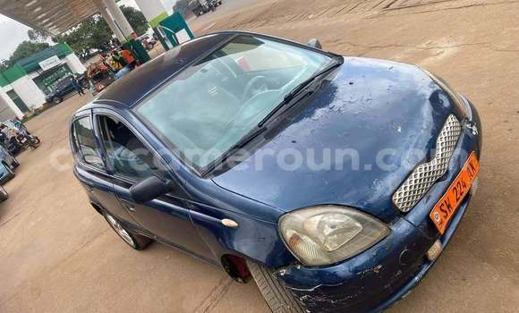 Buy Used Toyota Yaris Blue Car in Yaounde in Central Cameroon