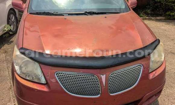 Buy Used Pontiac Vibe Red Car in Yaounde in Central Cameroon