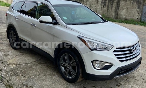Buy Import Hyundai Santa Fe White Car in Douala in Littoral Cameroon