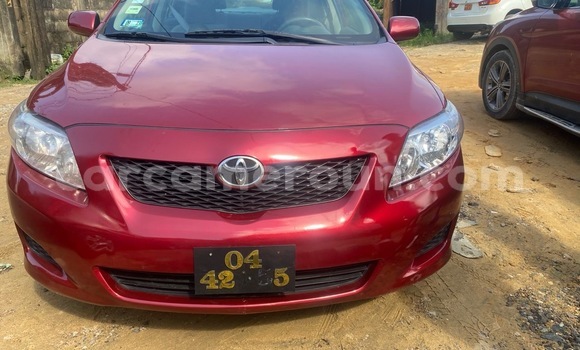 Buy Used Toyota Corolla Verso Red Car in Douala in Littoral Cameroon