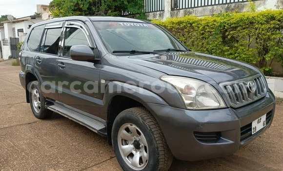 Buy Used Toyota Land Cruiser Prado Silver Car in Yaounde in Central Cameroon