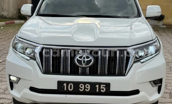 Sayi Na hannu Toyota Land Cruiser Prado White Mota in Yaounde a Babban Kamaru