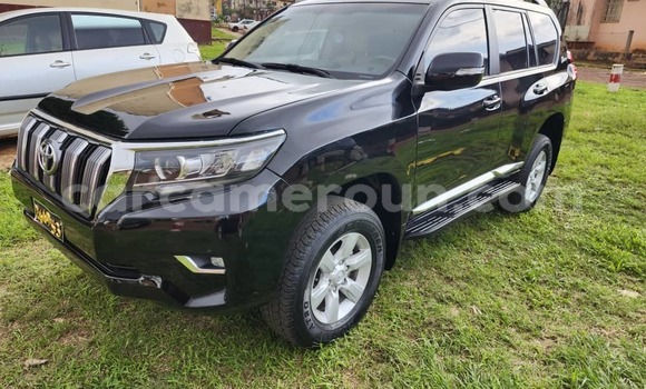 Buy Used Toyota Land Cruiser Prado Black Car in Yaounde in Central Cameroon