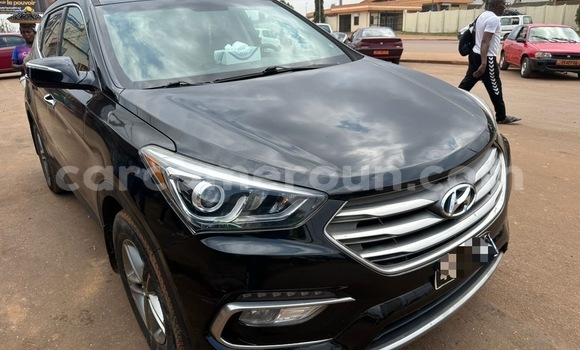 Sayi Sabo Hyundai Santa Fe Black Mota in Yaounde a Babban Kamaru Sayi Sabo Hyundai Santa Fe Black Mota in Yaounde a Babban Kamaru