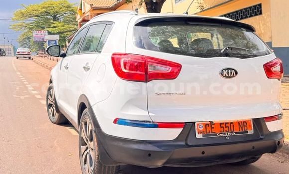 Buy Used Kia Sportage White Car in Yaounde in Central Cameroon