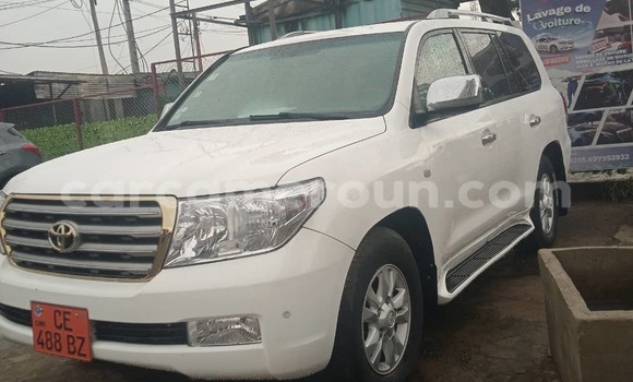 Acheter Occasion Voiture Toyota Land Cruiser Prado Blanc à Douala, Littoral Cameroon