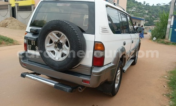 Acheter Occasion Voiture Toyota Land Cruiser Prado Blanc à Yaoundé, Central Cameroon