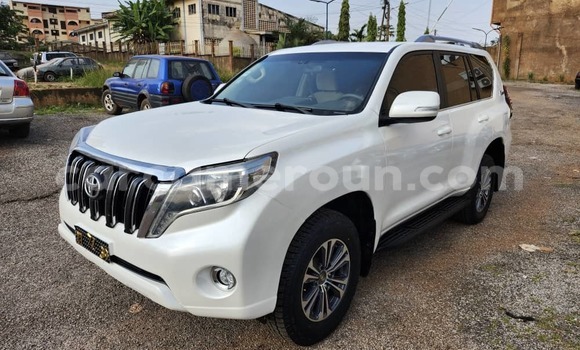 Buy Used Toyota Land Cruiser Prado White Car in Yaounde in Central Cameroon Buy Used Toyota Land Cruiser Prado White Car in Yaounde in Central Cameroon