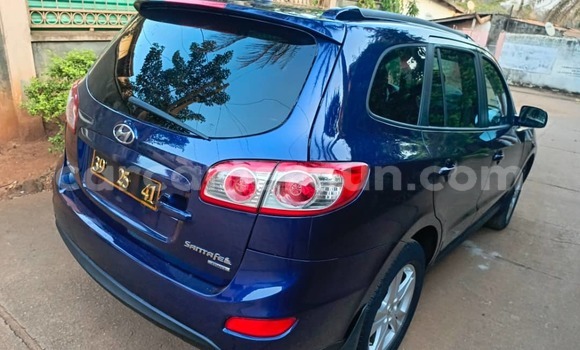 Buy Used Hyundai Santa Fe Blue Car in Yaounde in Central Cameroon