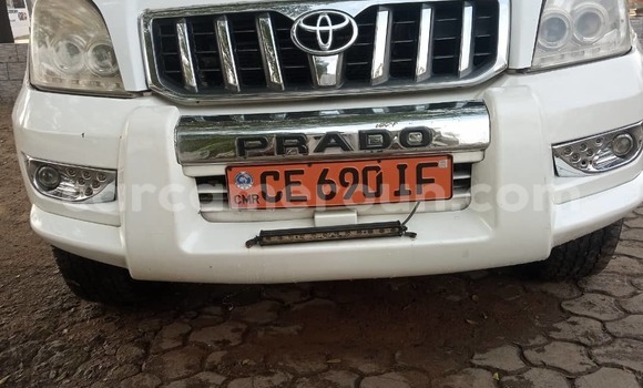 Acheter Occasion Voiture Toyota Land Cruiser Prado Blanc à Douala, Littoral Cameroon