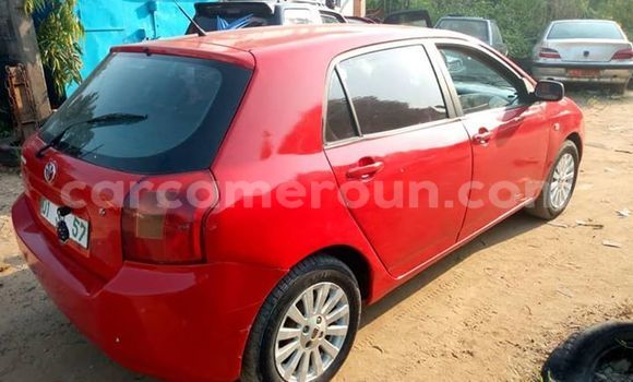 Sayi Na hannu Toyota Corolla Red Mota in Douala a Ƙasar Kamaru Sayi Na hannu Toyota Corolla Red Mota in Douala a Ƙasar Kamaru