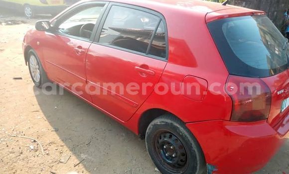 Sayi Na hannu Toyota Corolla Red Mota in Douala a Ƙasar Kamaru Sayi Na hannu Toyota Corolla Red Mota in Douala a Ƙasar Kamaru