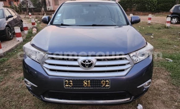 Buy Used Toyota Highlander Blue Car in Yaounde in Central Cameroon Buy Used Toyota Highlander Blue Car in Yaounde in Central Cameroon