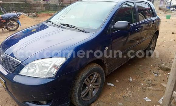 Sayi Na hannu Toyota Corolla Blue Mota in Douala a Ƙasar Kamaru Sayi Na hannu Toyota Corolla Blue Mota in Douala a Ƙasar Kamaru