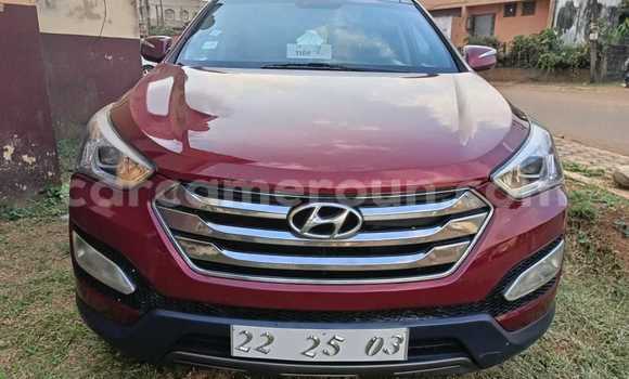 Buy Import Hyundai Santa Fe Red Car in Yaounde in Central Cameroon