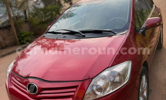 Buy Used Toyota Auris Red Car in Yaounde in Central Cameroon