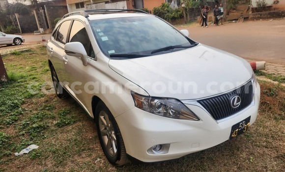 Sayi Na hannu Lexus RX 350 White Mota in Yaounde a Babban Kamaru Sayi Na hannu Lexus RX 350 White Mota in Yaounde a Babban Kamaru