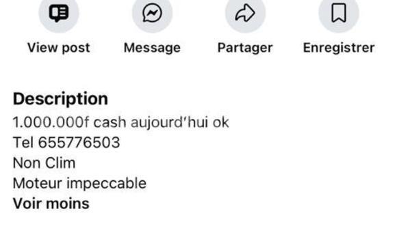 Acheter Occasion Voiture Toyota Corolla Gris à Yaoundé, Central Cameroon Acheter Occasion Voiture Toyota Corolla Gris à Yaoundé, Central Cameroon