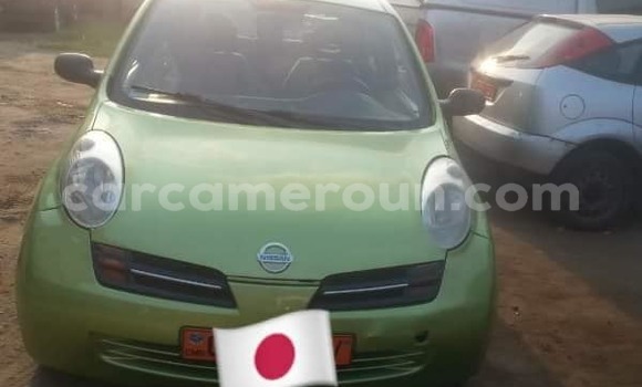 Sayi Na hannu Nissan Micra Green Mota in Yaounde a Babban Kamaru Sayi Na hannu Nissan Micra Green Mota in Yaounde a Babban Kamaru