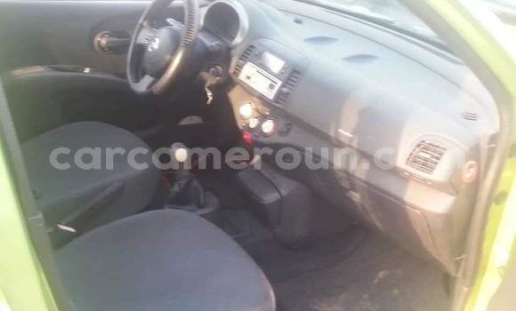 Sayi Na hannu Nissan Micra Green Mota in Yaounde a Babban Kamaru Sayi Na hannu Nissan Micra Green Mota in Yaounde a Babban Kamaru