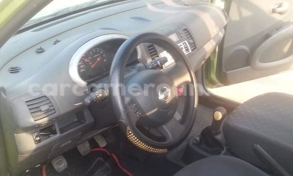 Sayi Na hannu Nissan Micra Green Mota in Yaounde a Babban Kamaru Sayi Na hannu Nissan Micra Green Mota in Yaounde a Babban Kamaru