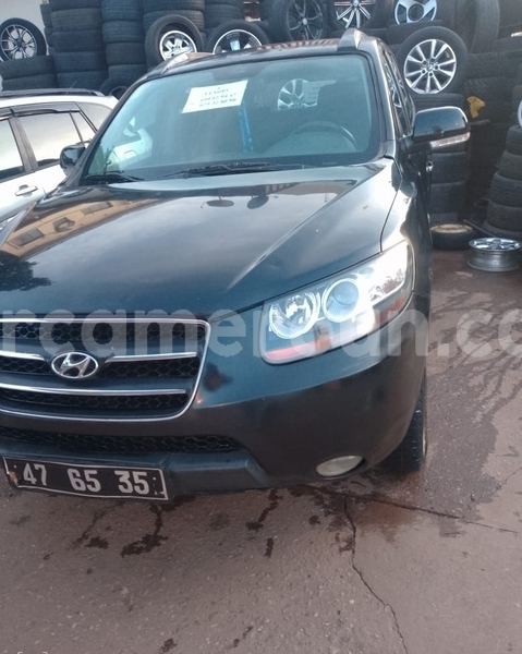 Buy used hyundai santa fe black car in yaounde in central cameroon ...