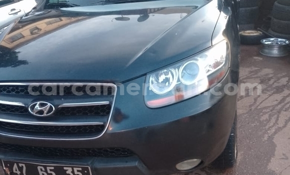 Buy used hyundai santa fe black car in yaounde in central cameroon ...