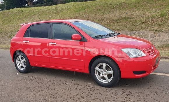 Sayi Imported Toyota Corolla Red Mota in Yaounde a Babban Kamaru Sayi Imported Toyota Corolla Red Mota in Yaounde a Babban Kamaru